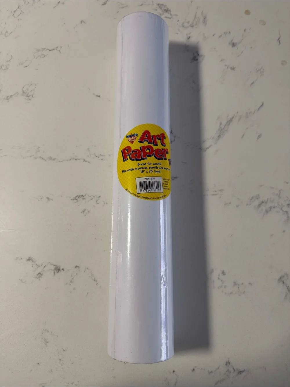 White Art Paper Roll - Party & Craft Paper